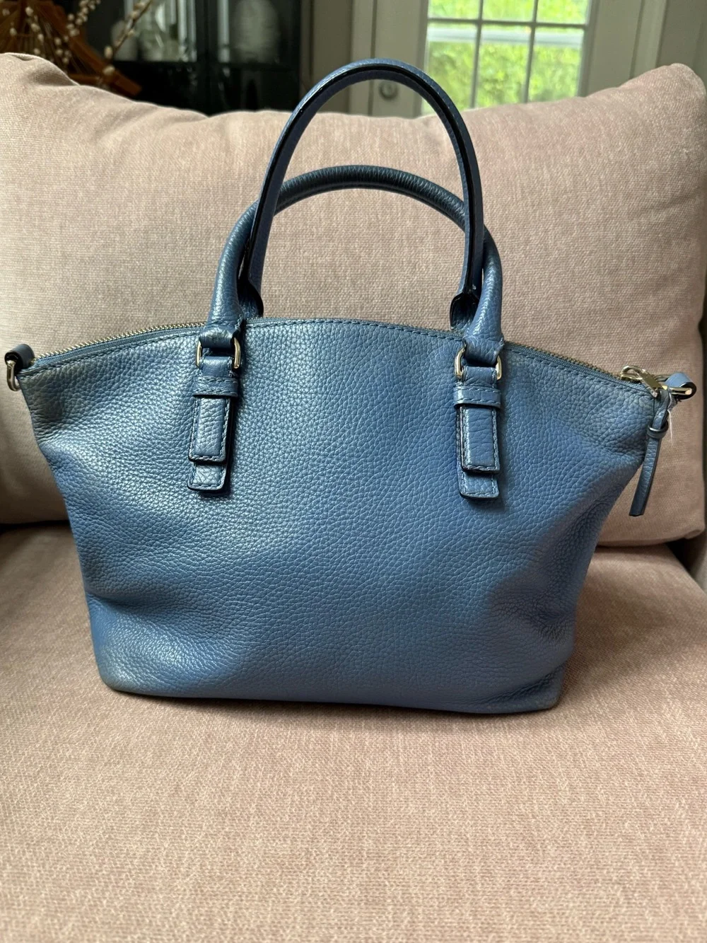 Kate Spade Constellation Blue New York Jackson Street Dixon Small Satchel Bag